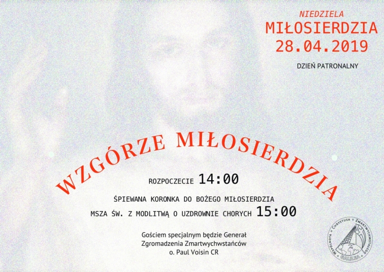 Zapraszamy na fanpage Wzgórze Miłosierdzia