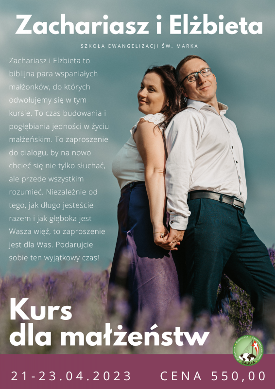 Kurs Zachariasz i Elżbieta - dla małżeństw